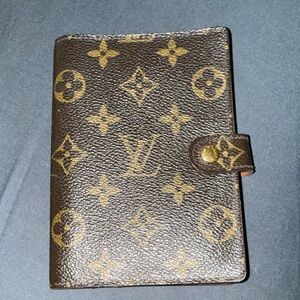 Louis Vuitton Brown and Gold Monogram Card Holder